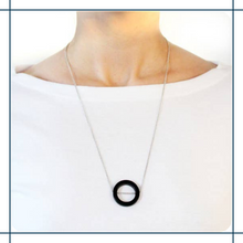 Load image into Gallery viewer, Tagua Circle Pendant
