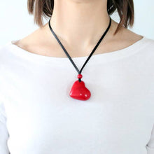 Load image into Gallery viewer, Tagua Heart Pendant
